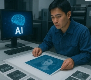写真製版プロセスでAI