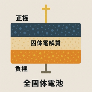 全固体電池の原理