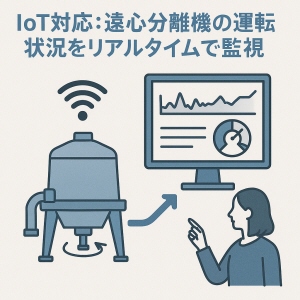 IoT対応の遠心分離機