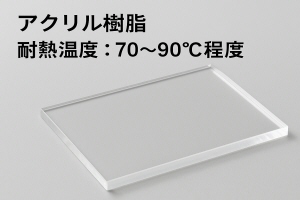 アクリル樹脂耐熱温度