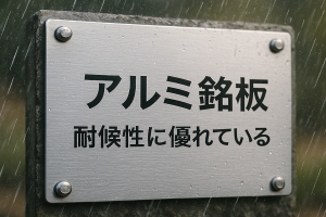 アルミニウムは耐久性があり