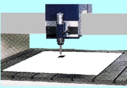彫刻機と切り抜き